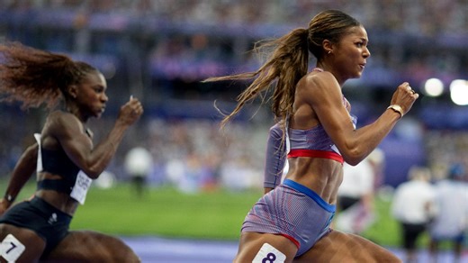 Here's how the US fared in the women's 200-meter final