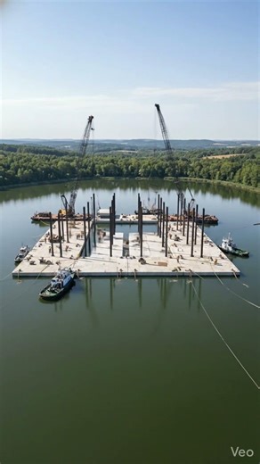 Extreme Lake Build: Luxury Mansion on Water