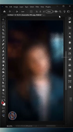 How To Create Glass Effect In Adobe Photoshop || Photoshop Tutorial 2025