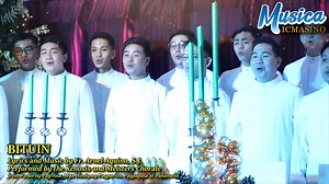 "Hesus, bugtong na Anak ng Ama, Tala ng aming buhay, liwanag!.." Musica Icmasino Cover - BITUIN Music and Lyrics by Fr. Arnel Aquino, S.J. Performed by the Kenosis and Meisters Chorale from PASKO NG PAG-ASA: Mga Himig ng Pagparito, Pagpapala, at Pananatili | Immaculate Conception Major Seminary