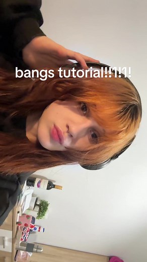 Satomi Ishihara iconic side bangs tutorial🌸 #haircut #satomiishihara #bangstutorial #90shairtutorial #japan