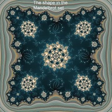 Square arrangement Julia morphing animation