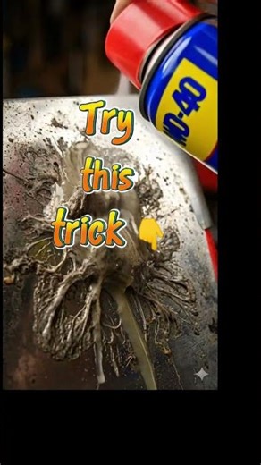 Remove Stuck Chewing Gum in Seconds – WD-40 Trick