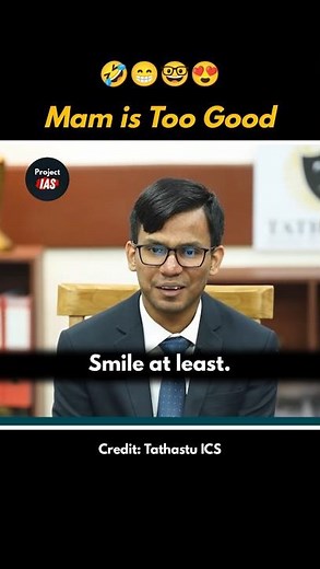 Mam Is Too Good 😍😁🤓 UPSC Interview | Tanu Jain Mam