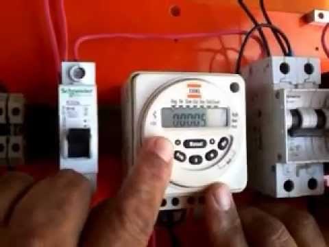 como programar um timer (How to program a timer)