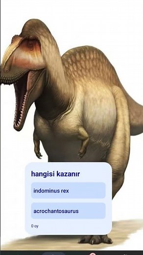Acrocanthosaurus vs indominus rex