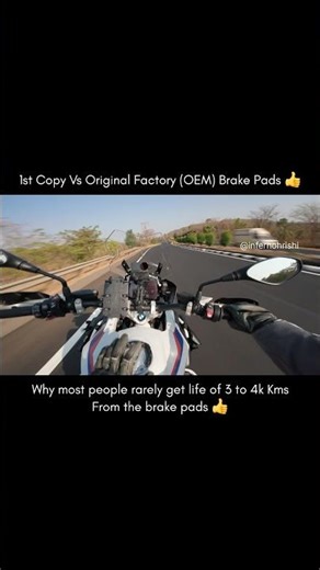 BMW (OEM) Brake Pads Vs 1st copy cheap Brake Pads 🤯💰
