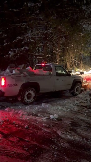 Cheap Truck Plowing in a Blizzard! ❄️