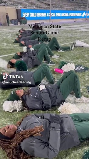 Cheering in a Snow Globe: Michigan State Senior Game Recap