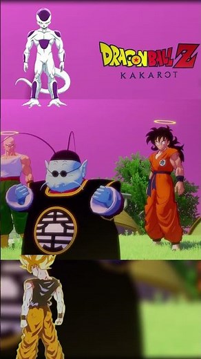 Goku Becomes Super Saiyan Goku VS Frieza Final Battle DBZ Kakarot Story Mode