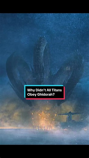 Why didn’t all titans obey Ghidorah?#film #MonsterVerse #Godzilla | king ghidorah
