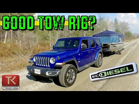 Is the Wrangler Better With a Diesel? Towing & Off-Roading in the 2020 Wrangler Sahara EcoDiesel