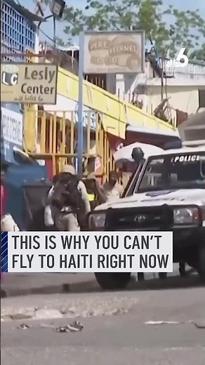 Here's why you can't fly to Haiti right now