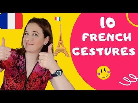 Common FRENCH GESTURES meaning 👍😧 Common French BODY LANGUAGE FR