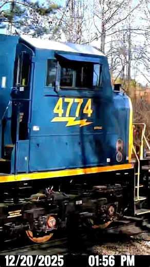 SD70MAC rebuild and great bell on CSX ge