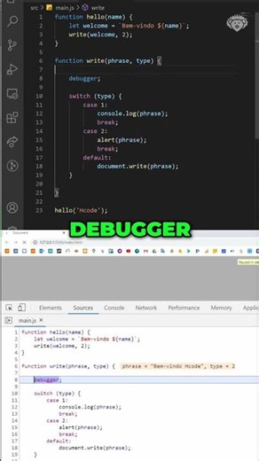 How to use a debugger in JavaScript to stop code (Quick Tip!)
