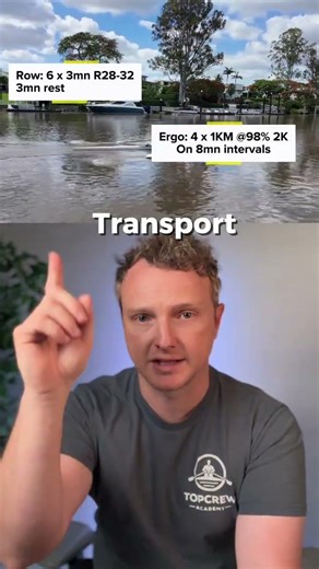 What rowing training session should you be doing?