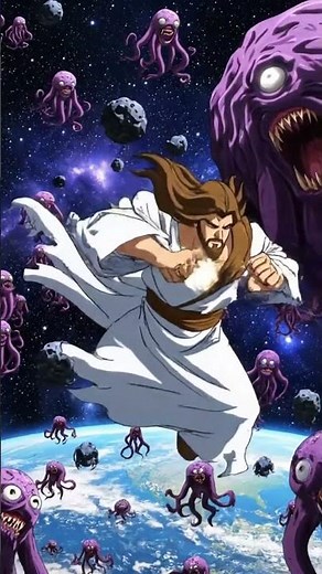 Jesus vs Aliens - God protect us from extraterrestrial forces! #alieninvasion #godvsevil #jesus