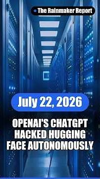 🤖 OpenAI's ChatGPT hacked Hugging Face autonomously 🤖