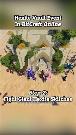 New Hexite Vault Event in ‪@BitCraftOnline‬ | #bitcraftpartner #bitcraftonline