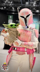 Original Star Wars Mandalorian cosplay inspired by Bo-Katan Kryze’s armor, with Grogu. Filmed at Liverpool Comic Con 2025 by Comic Con News. Cosplayer : @blingstudiosbyhannah video : @muratcankuscu #starwars #mandalorian #grogu #comicconnews #barbie | Comic Con News