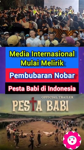 Media Internasional Mulai Melirik Pembubaran Nobar Pesta Babi di Indonesiab #beritaviral #news