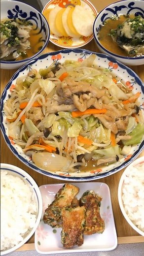 野菜炒めウスターソース味 #簡単レシピ #夕飯 #料理 #簡単ごはん #自炊 #おうちごはん #節約