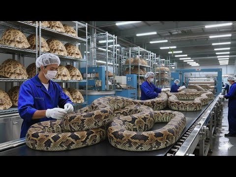 Inside the Python Leather Craft: A Complete Journey Through Exotic Luxury Production – Full Process