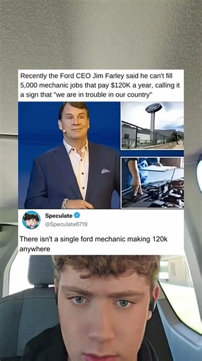There Is Not A Single Ford Mechanic Making One Hundred Twenty Thousand Dollars Yearly