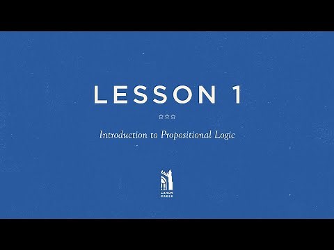 Intermediate Logic / Lesson 1