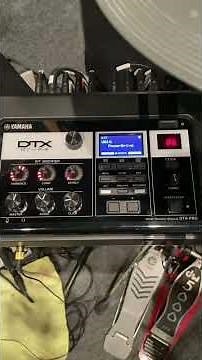 Yamaha DTX PRO MIDI Note MENU #DAW #EDrums #DrumModule