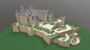 Hohenzollern Castle - Download Free 3D model by Emily Loader (@emilyloader)