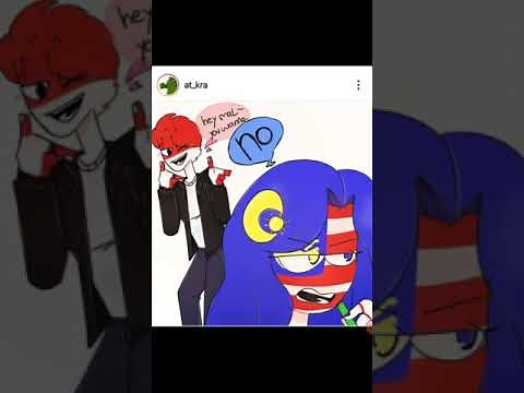 Countryhumans Indomalay|Indonesia x Malaysia|Animation