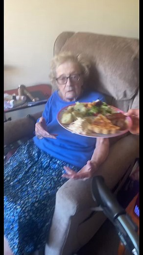 Does anyone elses Nan constantly feed the dog scraps 😂 also the sass on Norma is getting worse 😂 #norma #nan #nantok #JustJack #grandma #grandmasoftiktok #jessandnorma
