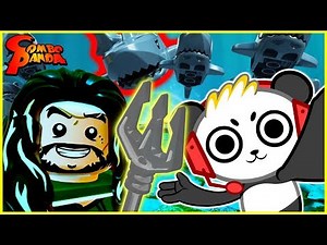 NEW LEGO DC VILLIANS Aquaman Season Pass Let's Play with Combo Panda in New York