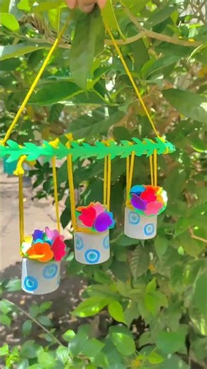 Glass Bottle Wall Decor!🌷🧿✨ #crafts