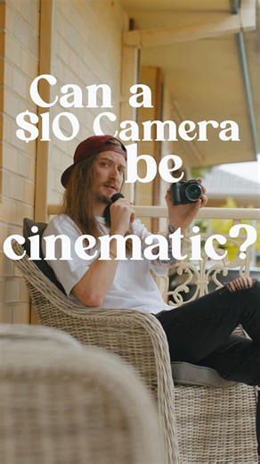 Can a $10 Dollar Camera be Cinematic? #shorts #photography #cameratest