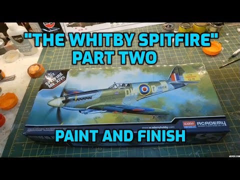 Building the Academy 1/72 Spitfire Mk XIVc | Part 2 – paint and decals