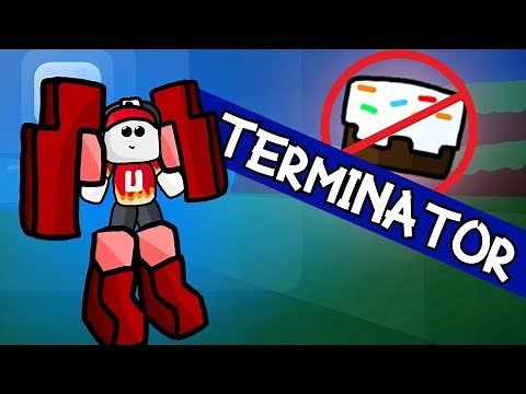 TERMINATOR without CAKE . How to build a robot in Build a boat without tools?