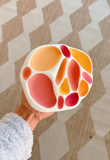 Colorful Air Dry Clay Craft Projects