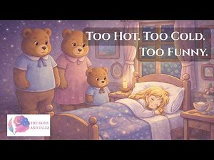 Too Hot. Too Cold. Too Funny. | Goldilocks Bedtime Story for Kids 🐻