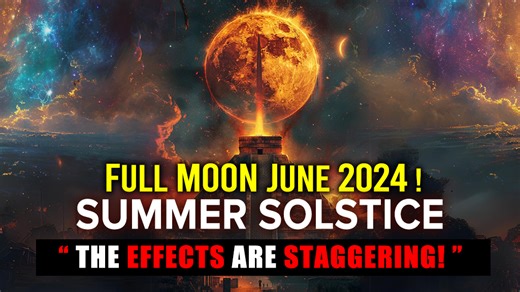 Full Moon June 2024 Solstice : Mass Awakening CONFIRMED & The Effects Are Staggering! #FullMoonJune2024 #SummerSolstice #CosmicEvent | DNA AWAKENING