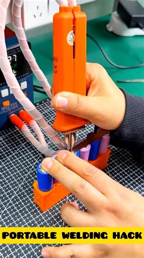 Why You Need a Portable Spot Welder for Your DIY Projects! 🔋#spotwelding #batterypack #diy #diytech