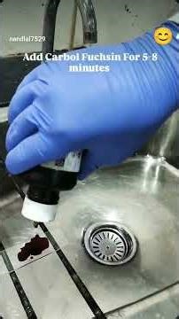 Preperation of AFB stain ( Acid Fast Bacilli)##labtechnician #laboratory #trending #labcare