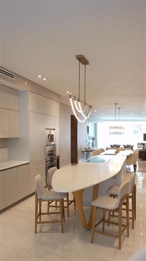 2p Designers | Interior Design Miami | A kitchen and breakfast area designed to elevate everyday moments. Special details, refined finishes, and a thoughtful layout enrich the... | Instagram
