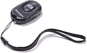 Photomyne Wireless Camera Shutter Clicker | Camera Shutter Remote Control for iPhone & Android Smartphones | Wireless Remote Control Selfie Button - Includes Wrist Strap (1 Pack)