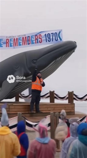 In a touching tribute to Oregon’s most explosive historical moment, city officials unveiled a life-sized statue of the infamous exploding whale yesterday — then immediately blew it up for “historical accuracy.” The fiberglass whale stood proudly for fourteen minutes before being vaporized by twenty cases of surplus dynamite. Officials called the detonation “a beautiful reminder of what happens when Oregonians get creative without adult supervision.” Mayor Tina McSandals praised the event as “a p