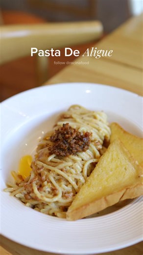 The taste of real Aligue really hits the spot on this dish. 🦀 No brainer pasta for seafood lovers. 🫶🏻 Try in now here at Racina!✨ 📞 0970 981 3082 📍 GF Garden Plaza Mall, Santa Rosa, Laguna OPEN DAILY Weekdays: 7AM-9PM Weekends: 7AM-10PM #RacinaFood #Racina #RacinaPH #PastadeAligue #StaRosaLaguna Fine Dining PH Laguna Eats Santa Rosa Restaurant Filipino Fusion Laguna Dining Hidden Gem PH Foodie Laguna Racina Food Pinoy Food Laguna Pasta de Aligue