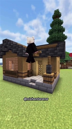 Minecraft Starter Cabin 🏡