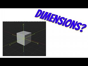 What are dimensions?